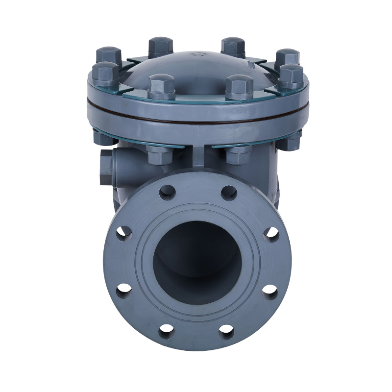 PVC-C H44F-10V Supapă de reținere tip balansoar DN15-300 GB Standard