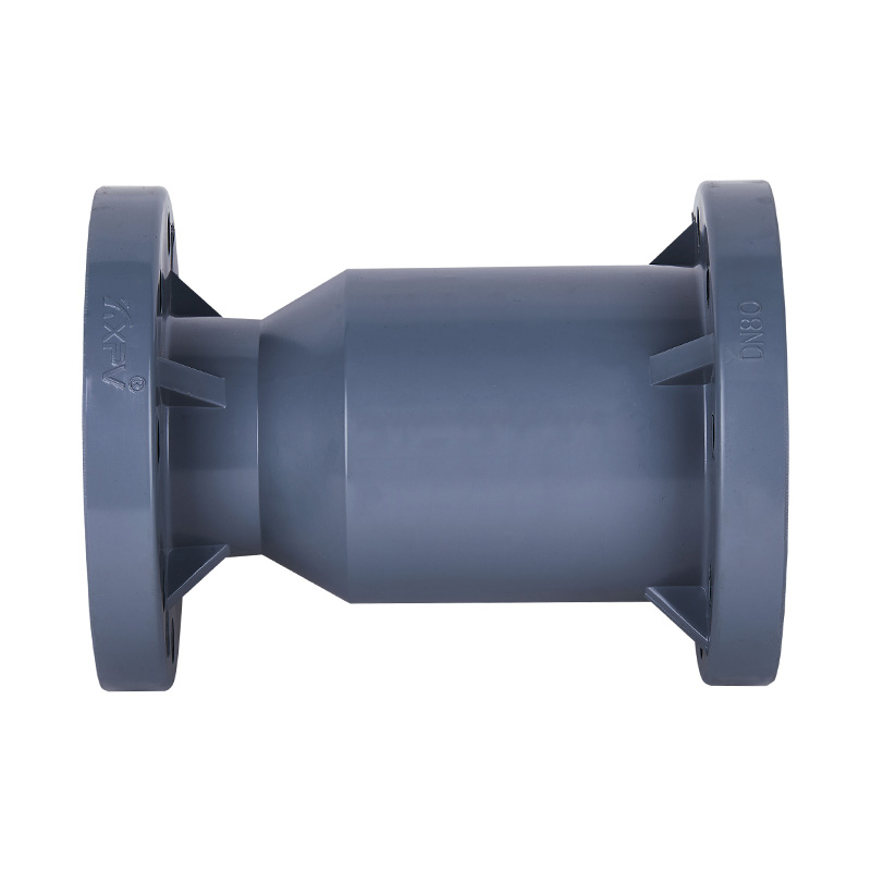 Supapă de reținere verticală PVC-C H41F-10V DN15-300 GB Standard