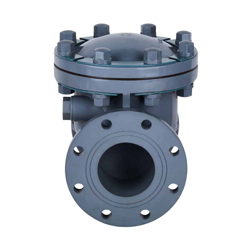 PVC-C H44F-10V Supapă de reținere tip pivotant DN15-300 1/2'-12' Standard ANSI