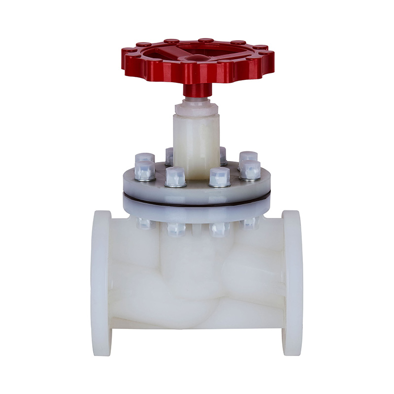 PVDF J41F-10F Supapă cu glob tip flanșă DN15-150 1/2'-6' Standard ANSI