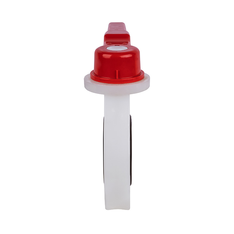 Supapă fluture cu mâner PVDF D71X-10F DN40-200 1-1/2'-8' Standard ANSI