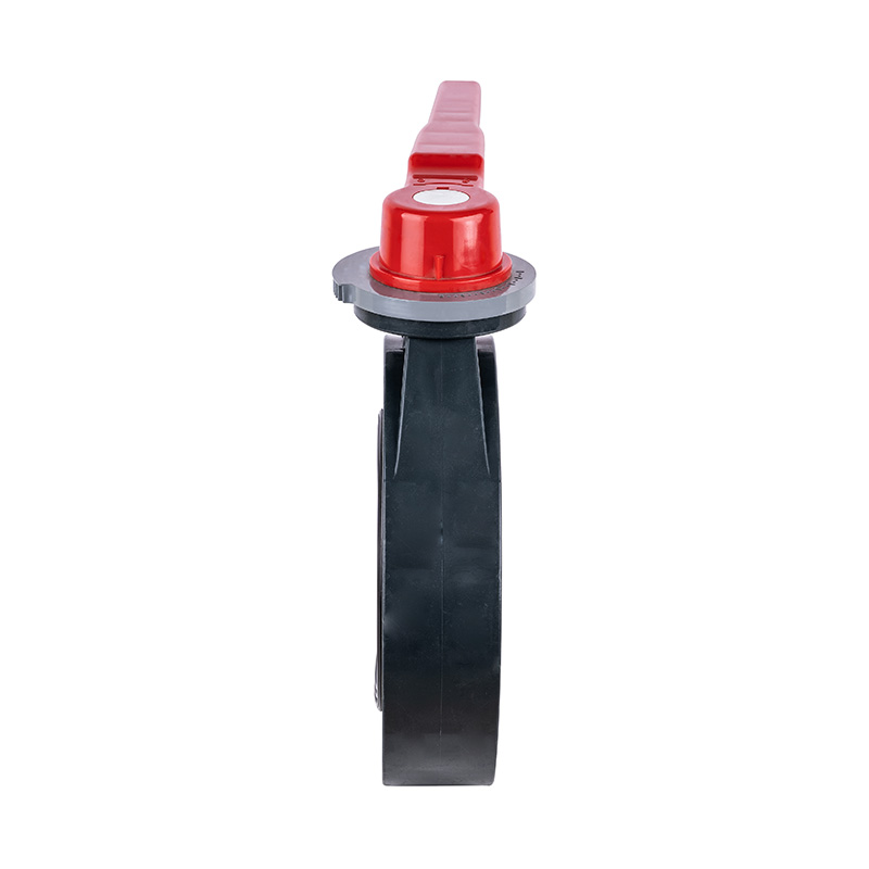 Supapă fluture cu mâner PVC-U D71X-10U DN15-200 15A-200A Standard JIS