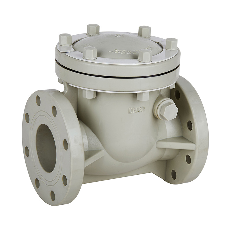 PPH H44F-10S Supapă de reținere tip balansoar DN15-300 1/2'-12' Standard ANSI