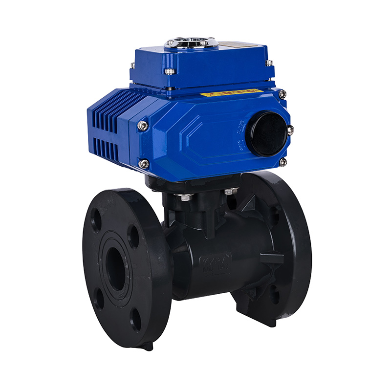 Supapă electric cu bilă cu flanșă FRPP D941F-10S DN20-300 20A-300A JIS Standard
