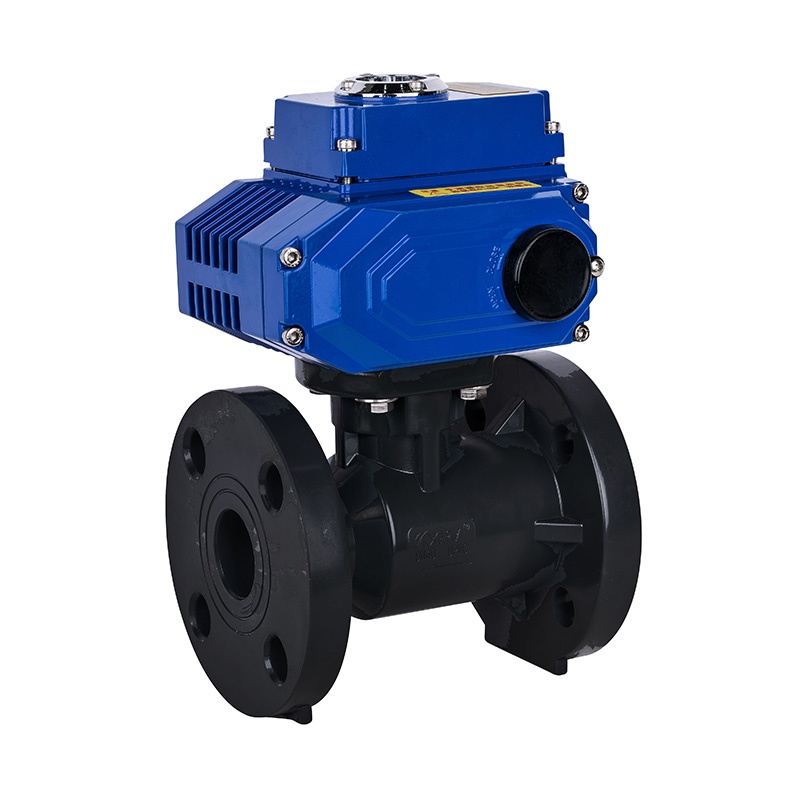 Supapă cu bilă cu flanșă electrică FRPP D941F-10S DN15-300 1/2'-12' Standard ANSI