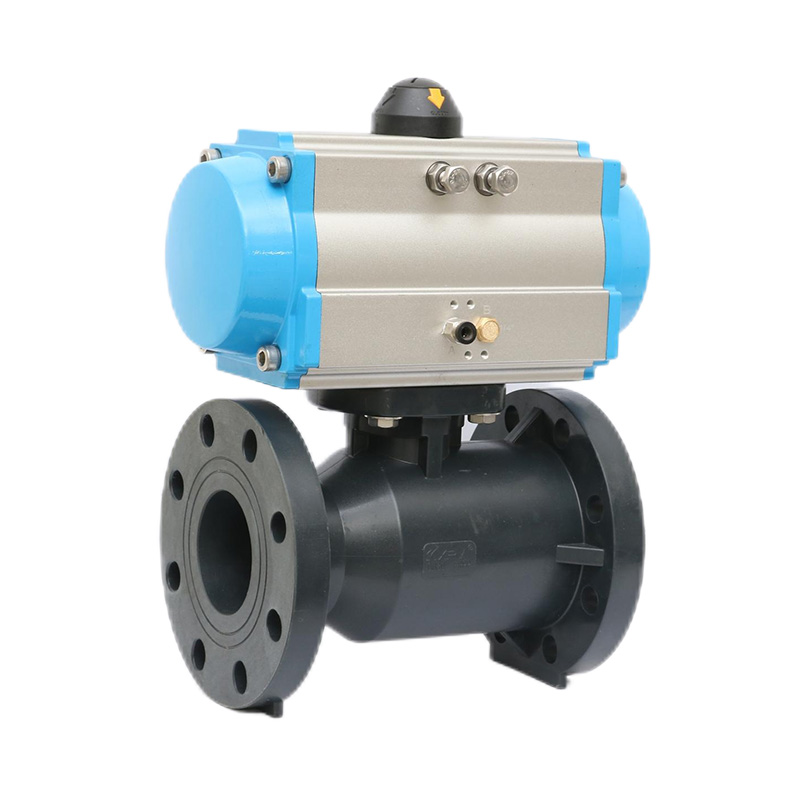 FRPP Q641F-10S Robinet pneumatic cu bilă cu flanșă DN20-300 20A-300A JIS Standard